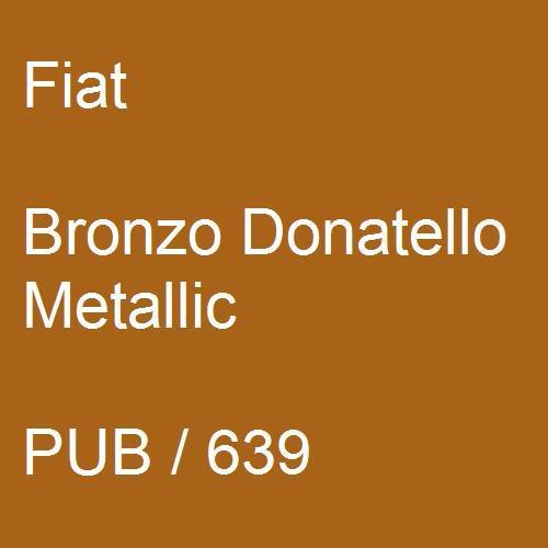 Fiat, Bronzo Donatello Metallic, PUB / 639.